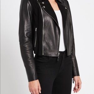 Leather & Suede Jacket, PAIGE